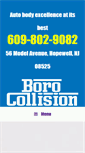 Mobile Screenshot of borotowingandcollision.com